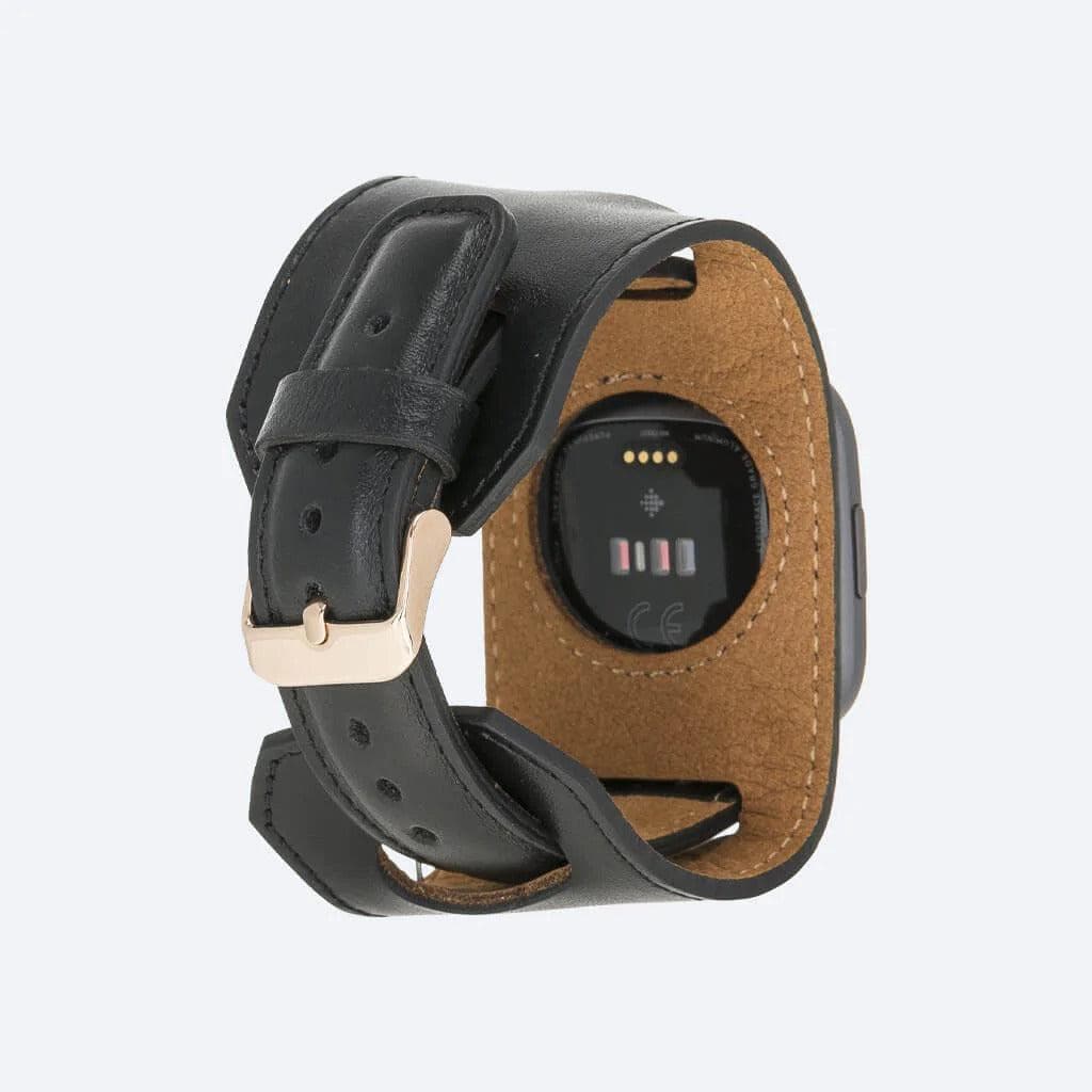 Cuff FitBit Leather Strap Bouletta