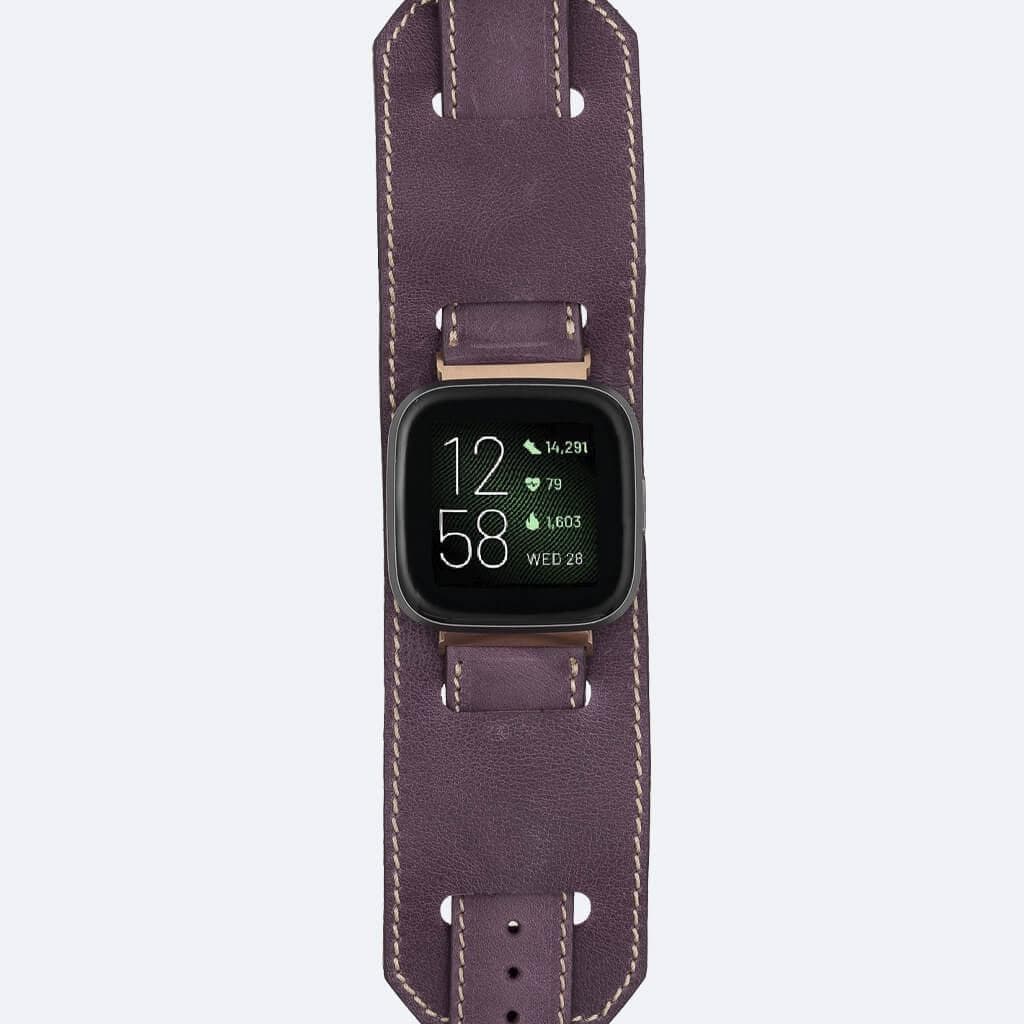 Cuff FitBit Leather Strap Bouletta