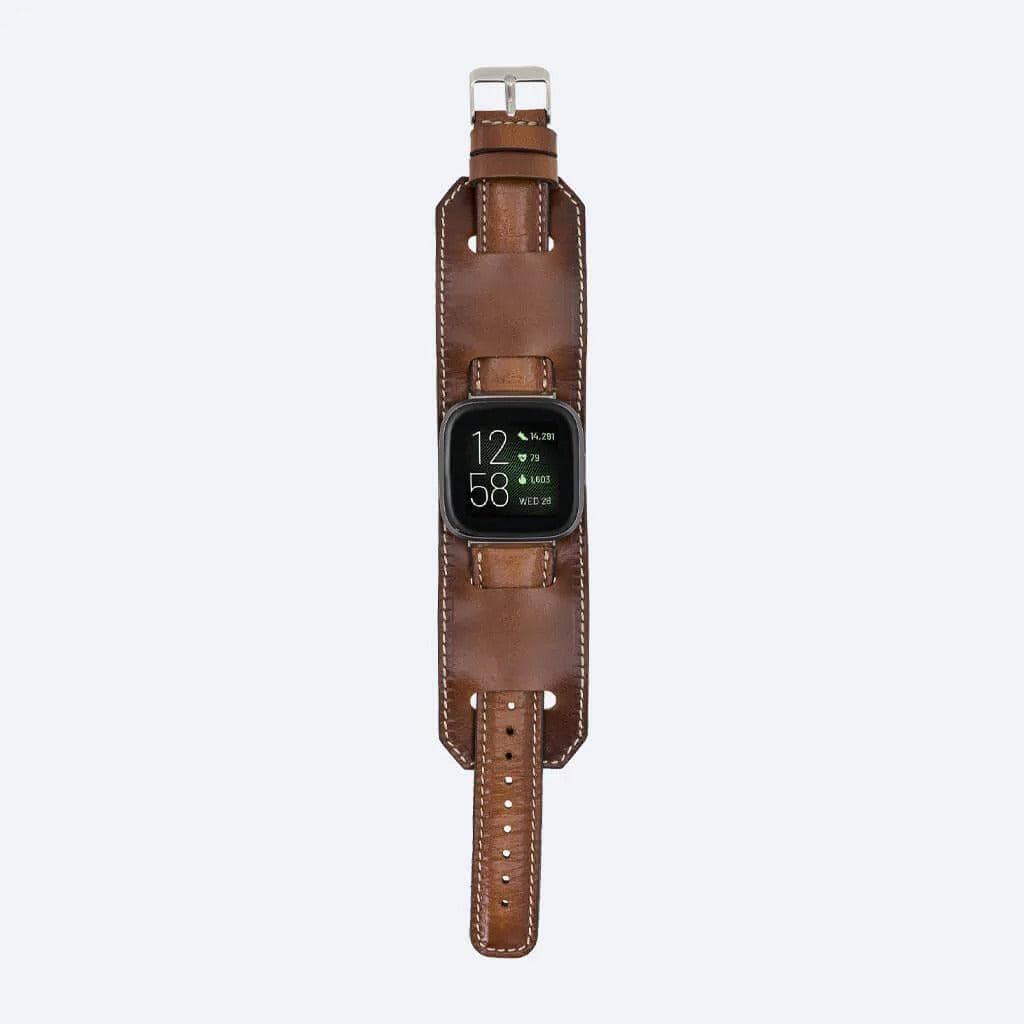 Cuff FitBit Leather Strap Bouletta