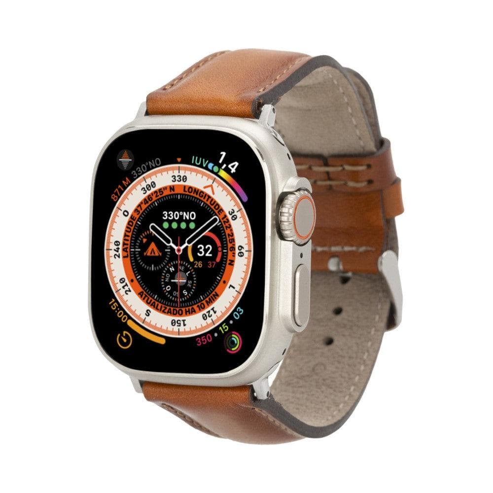 Exeter Classic Apple Watch Leather Straps Tan / Leather Bouletta LTD