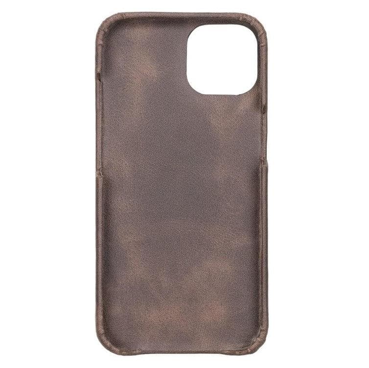 Full Leather Back Cover Case for Apple iPhone 12 Series Bouletta LTD