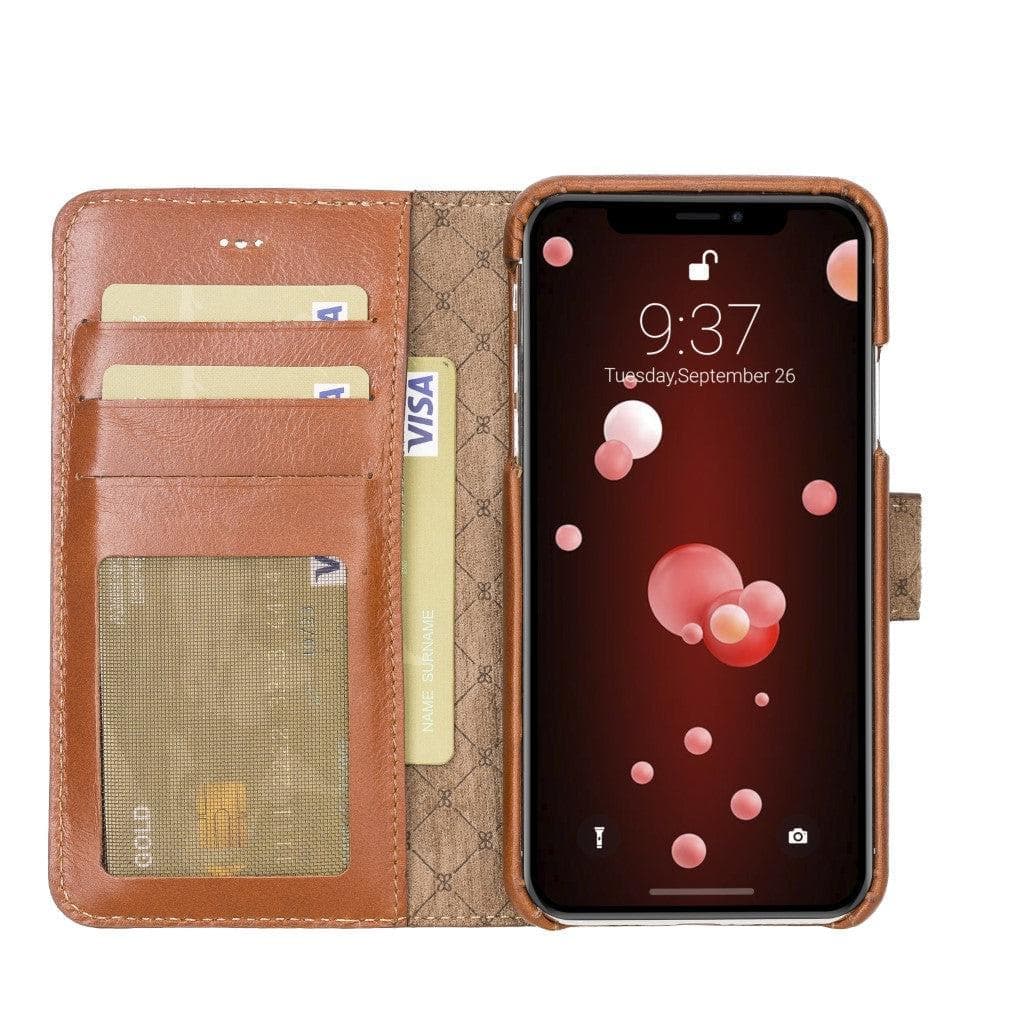 Full Leather Coating Detachable Wallet Case for Apple iPhone 7 Series Bouletta LTD