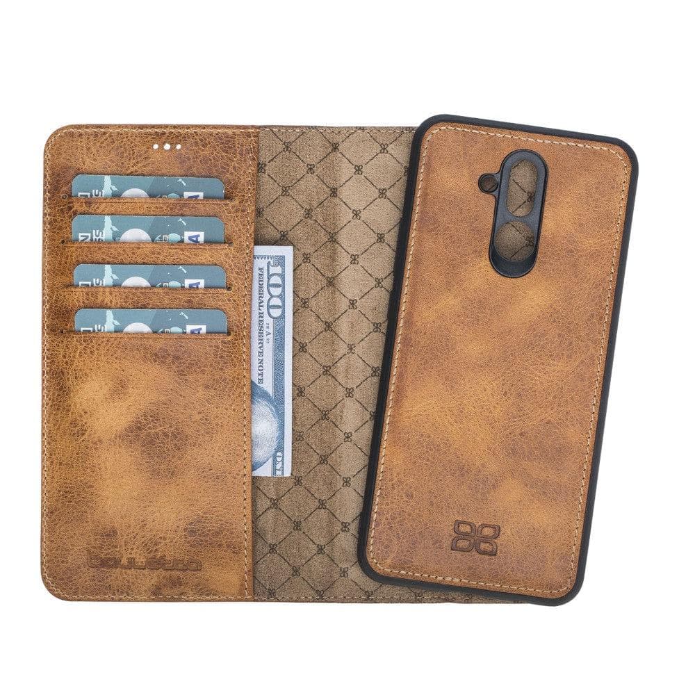 Huawei Mate 20 Lite Leather Magic Wallet Case Vegetal Tan Bouletta