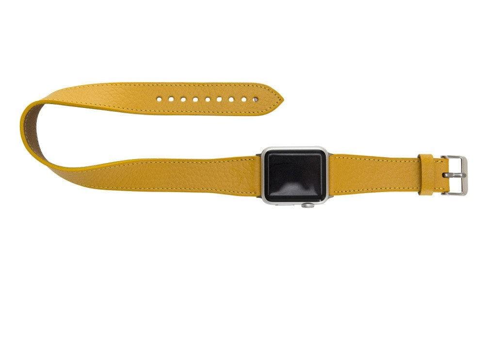 Lancaster Double Tour Classic Apple Leather Watch Strap Bouletta