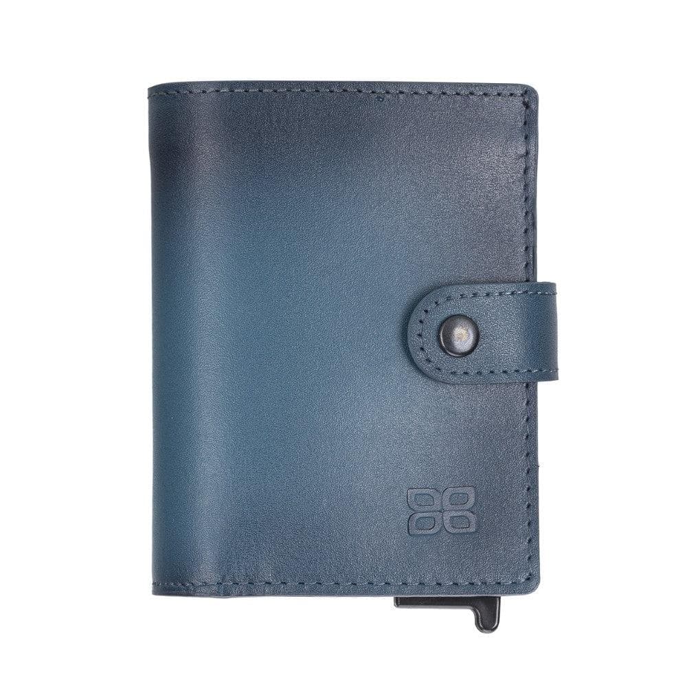 Leather Palertag Zip Mechanical Card Holder Bouletta B2B