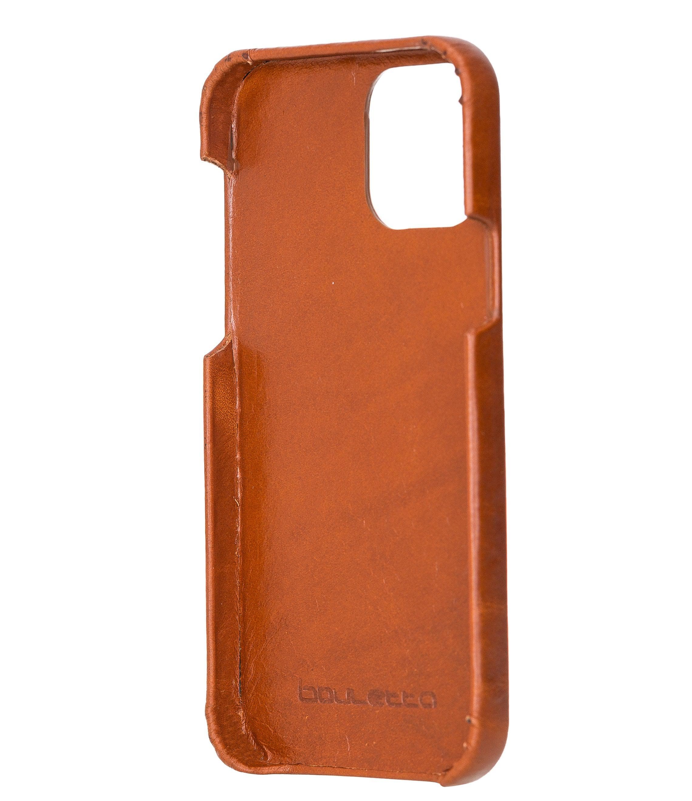 Fully Leather Back Cover for Apple iPhone 12 Series Bouletta LTD