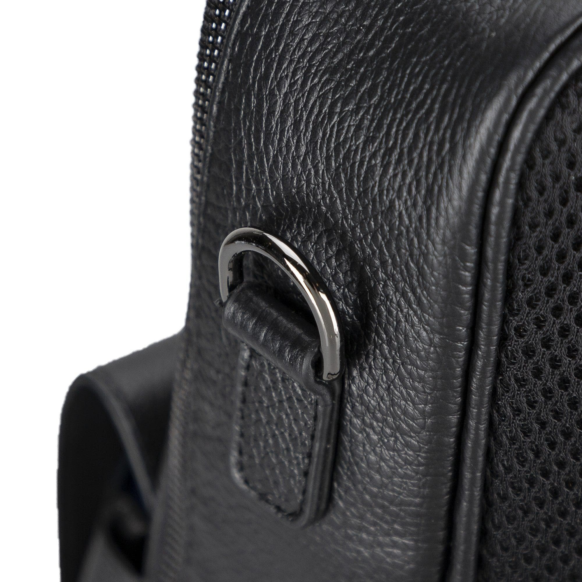 Molde Unisex Genuine Leather Backpack for Daily Life or Laptop / MacBook Black Bouletta LTD