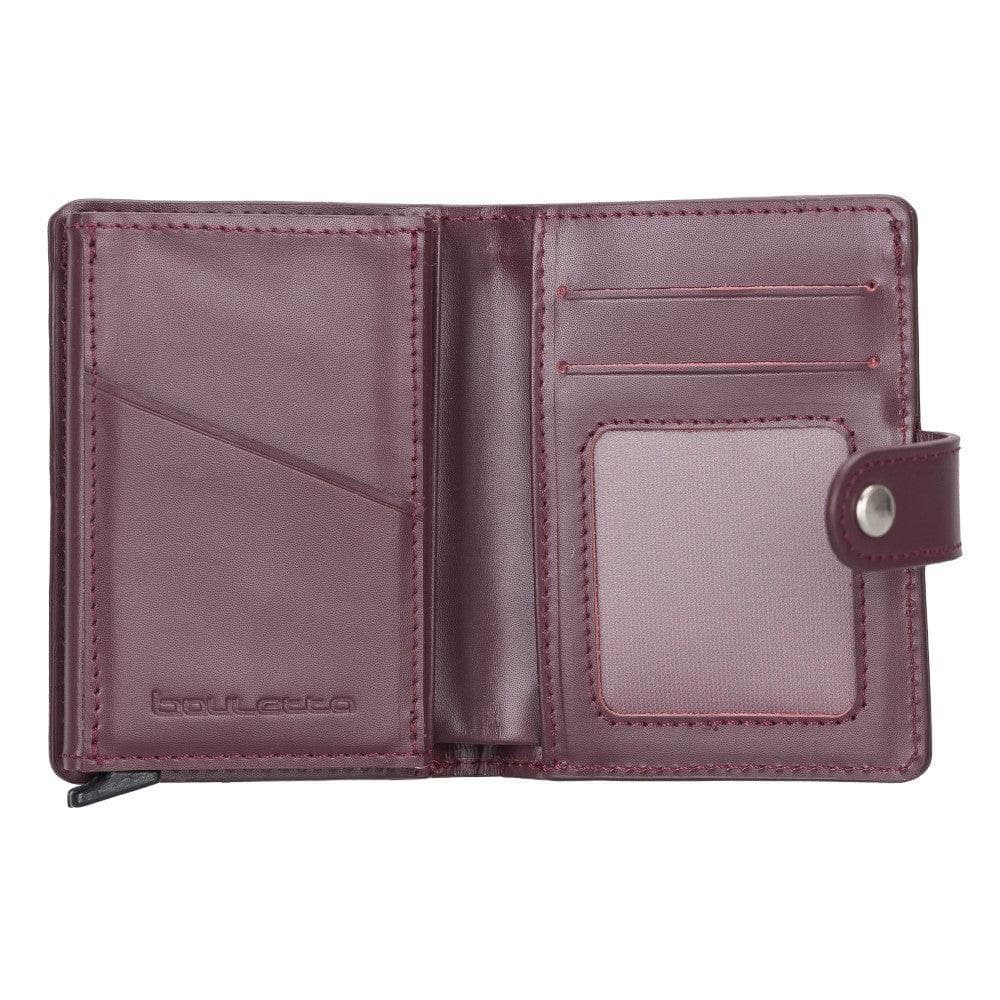 Palermo Zip Mechanical Leather Card Holder Bouletta LTD