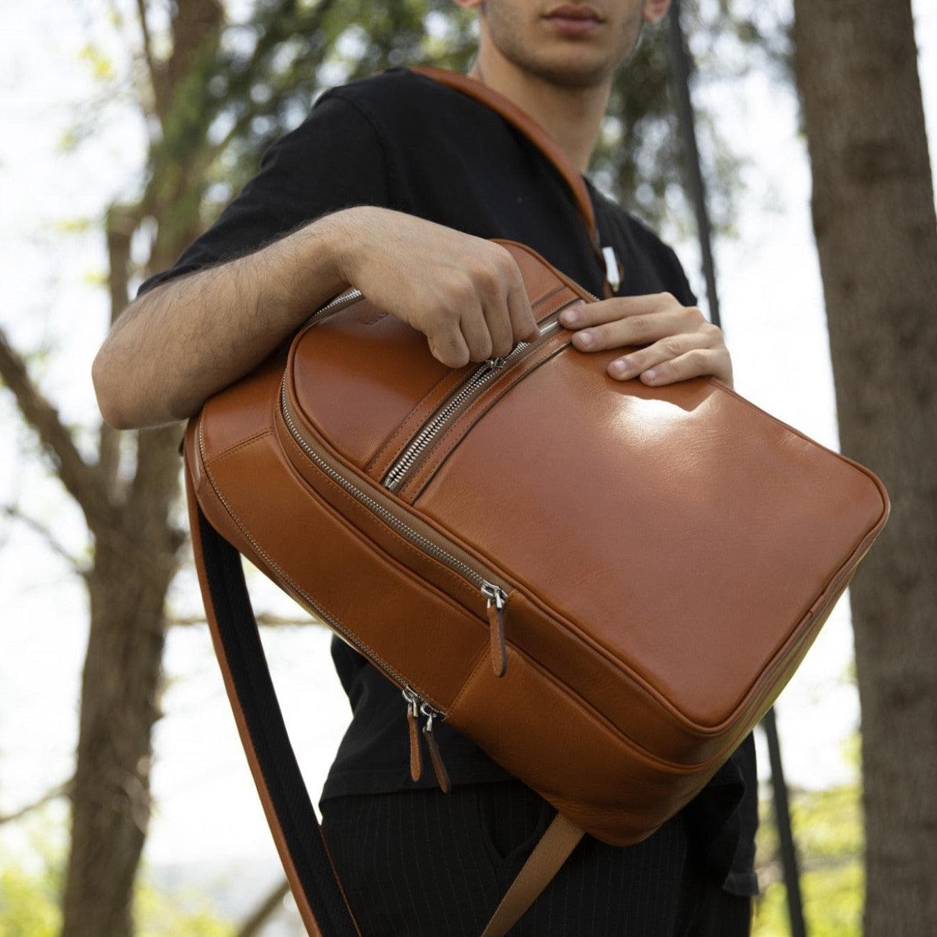 Pella Genuine  Backpack & Rucksack - Handmade and Customizable