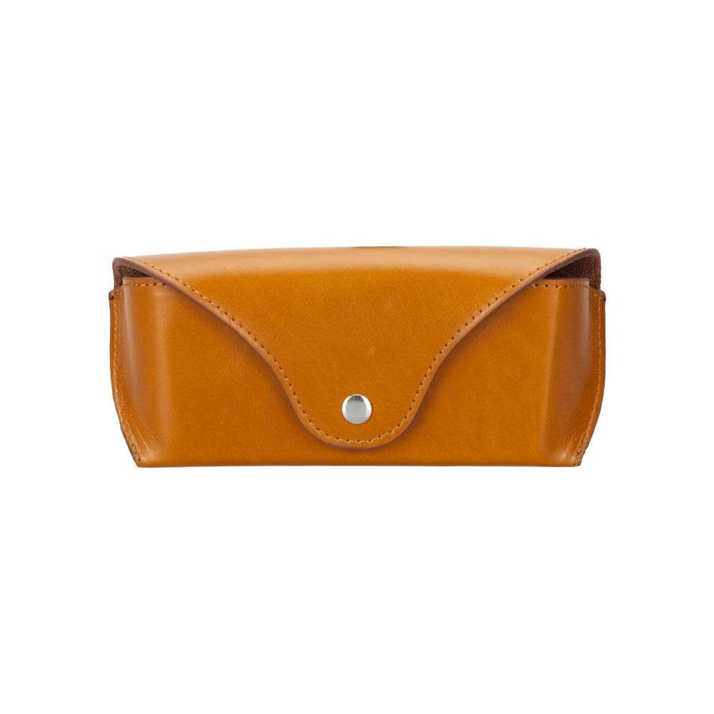 Roan Leather Glasses Case Tan Bouletta