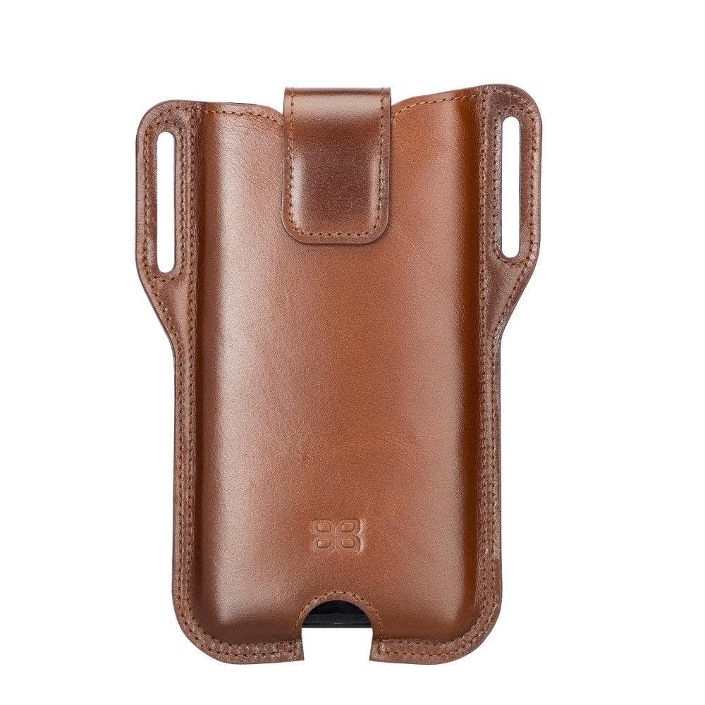 Samsung Galaxy Note 10 Series Belt Clip Holster with Magnetic Closure Tan Bouletta LTD