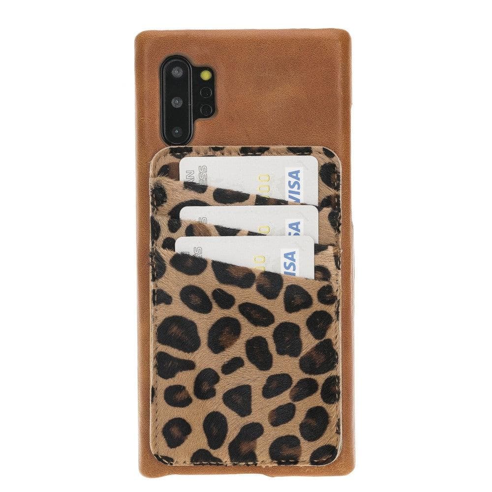 Samsung Galaxy Note 10 Series Ultimate Jacket Cases with Detachable Card Holder Leopard Bouletta LTD