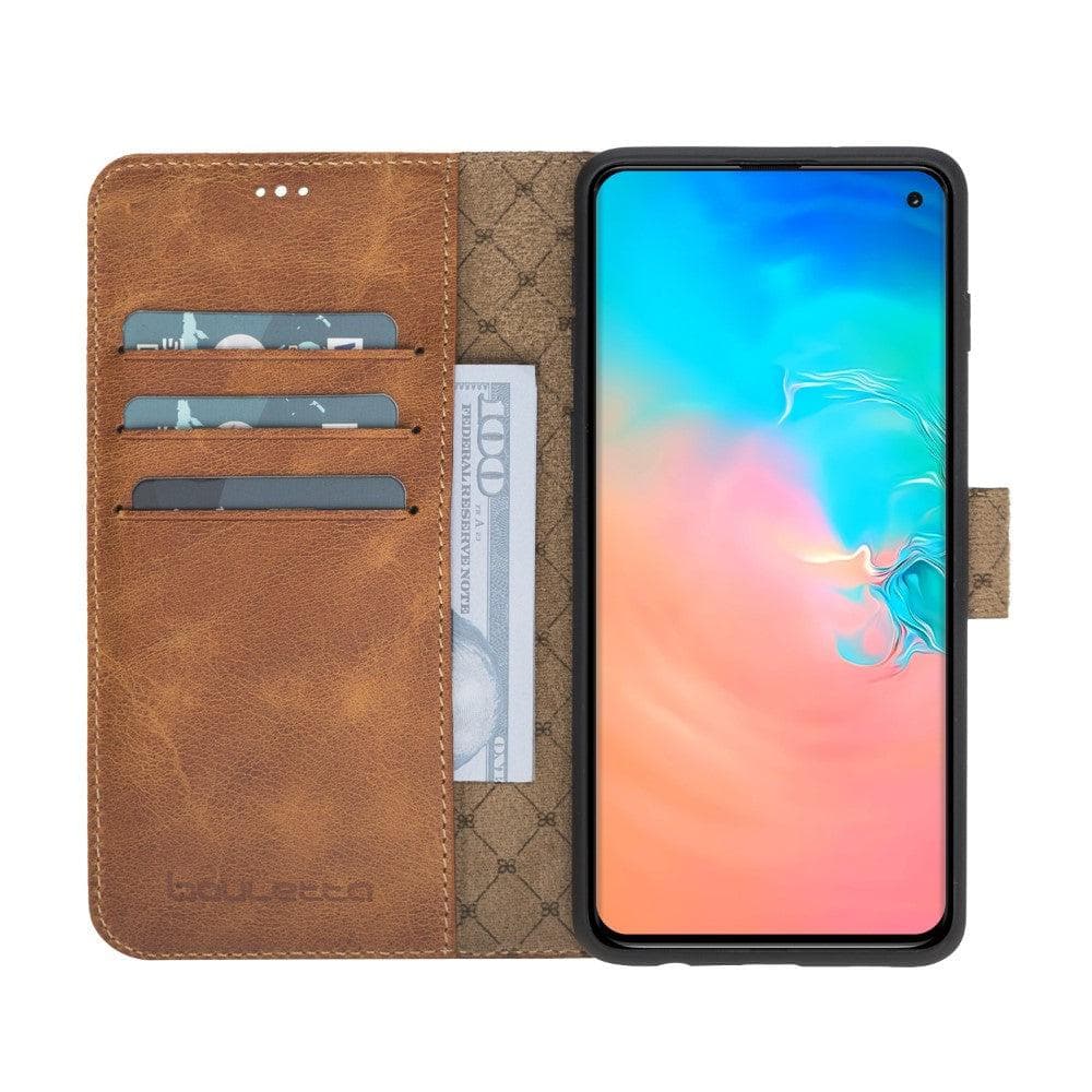 Samsung Galaxy S10 Series Magnetic Detachble Leather Wallet Case Cover Samsung S10 / TN11 Bouletta LTD