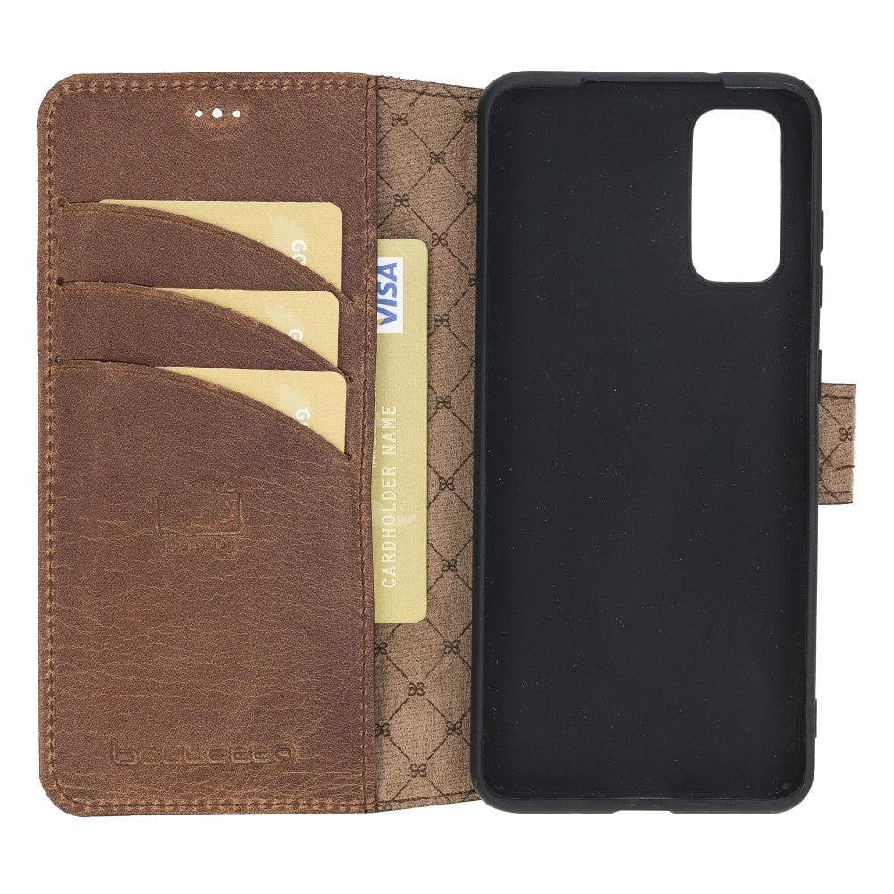 Samsung Galaxy S20 Series Leather Wallet Folio Case Bouletta