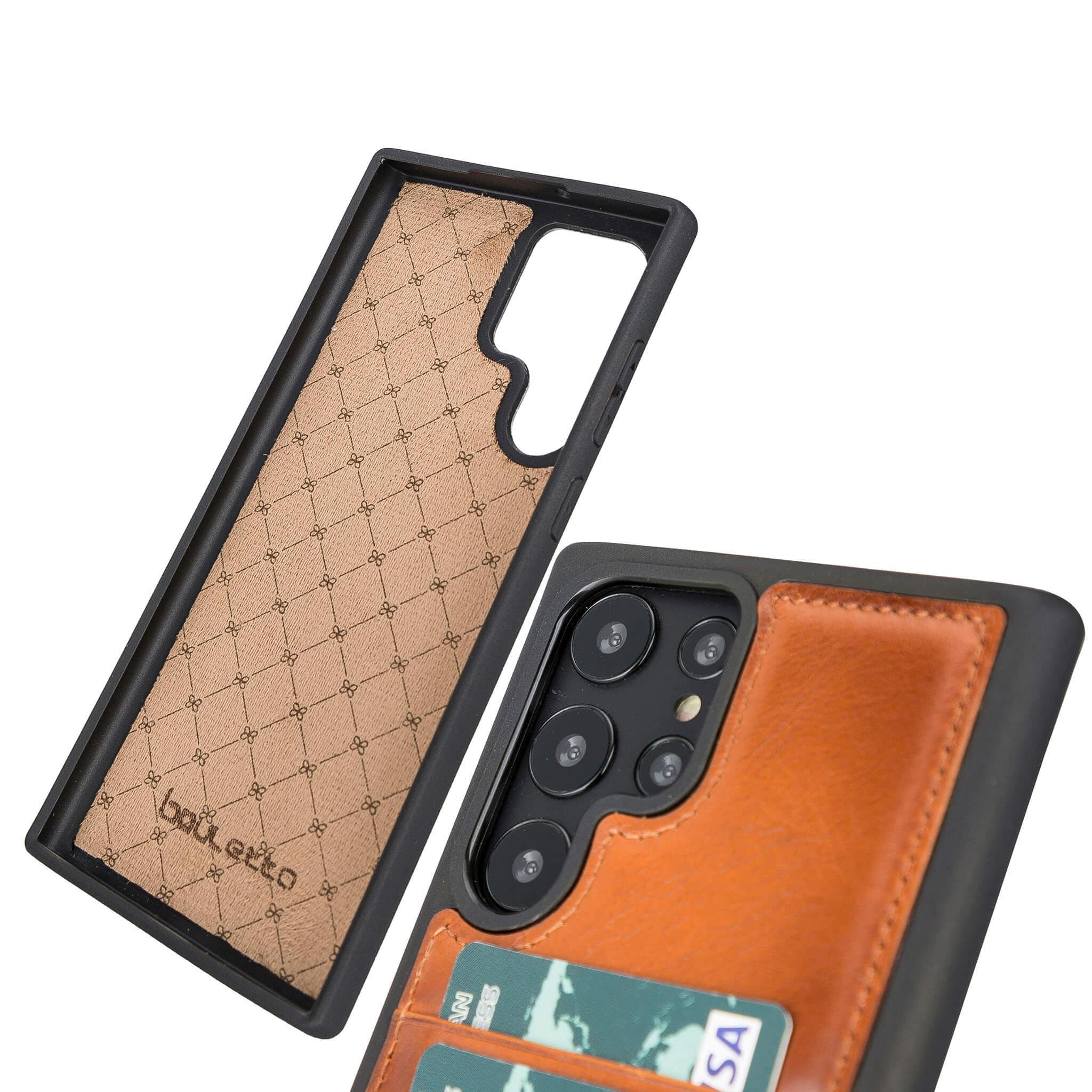 Samsung Galaxy S23 Series Leather Case with Card Holder - FXCP Bouletta LTD
