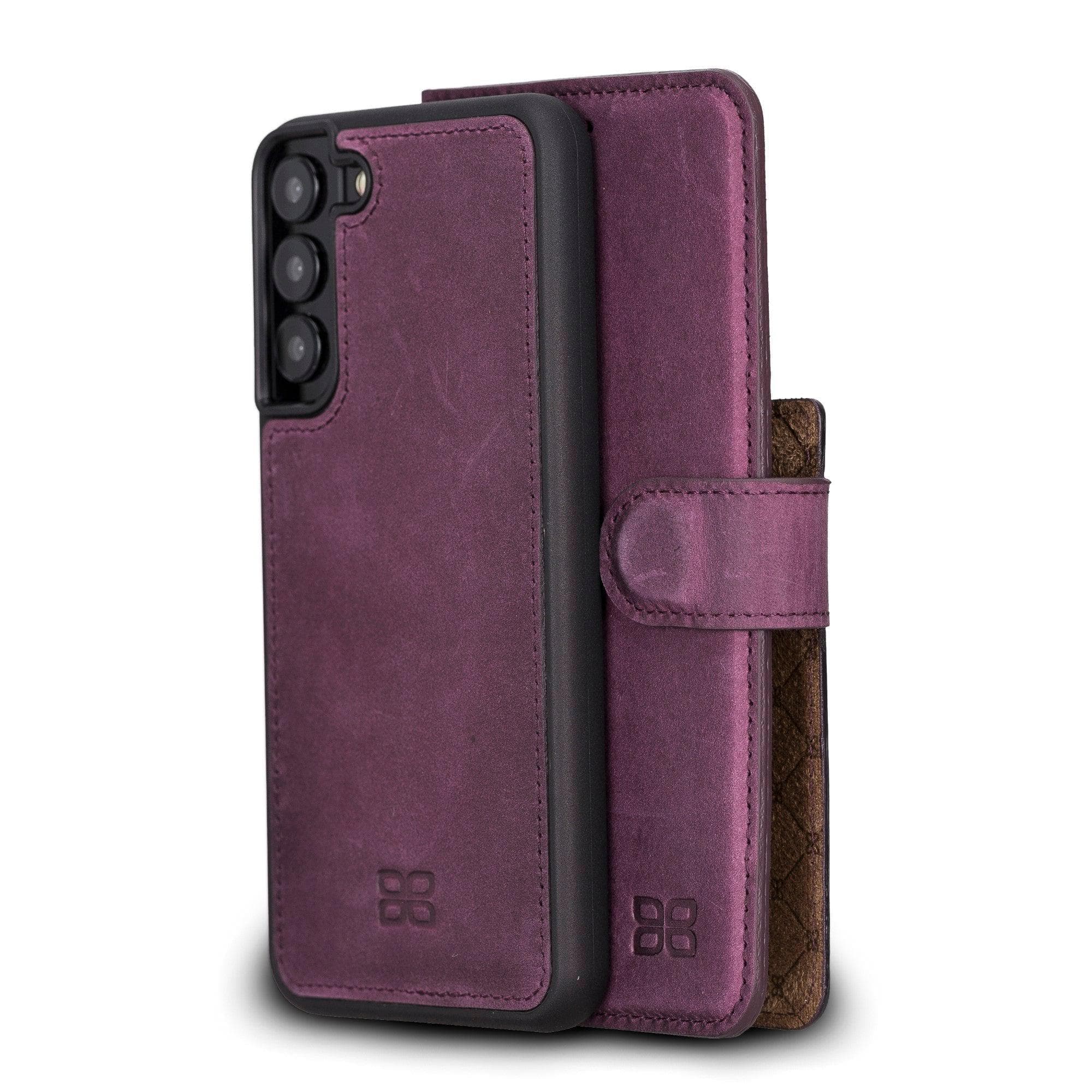 Samsung Galaxy S23 Series Leather Wallet Cases - MW Galaxy S23 Plus / Purple Bouletta LTD