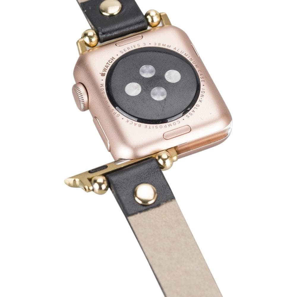 Sizergh Ferro Apple Watch Leather Strap Bouletta LTD