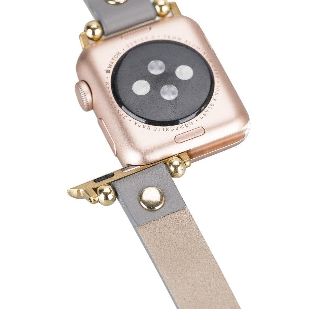 Sizergh Ferro Apple Watch Leather Strap Bouletta LTD
