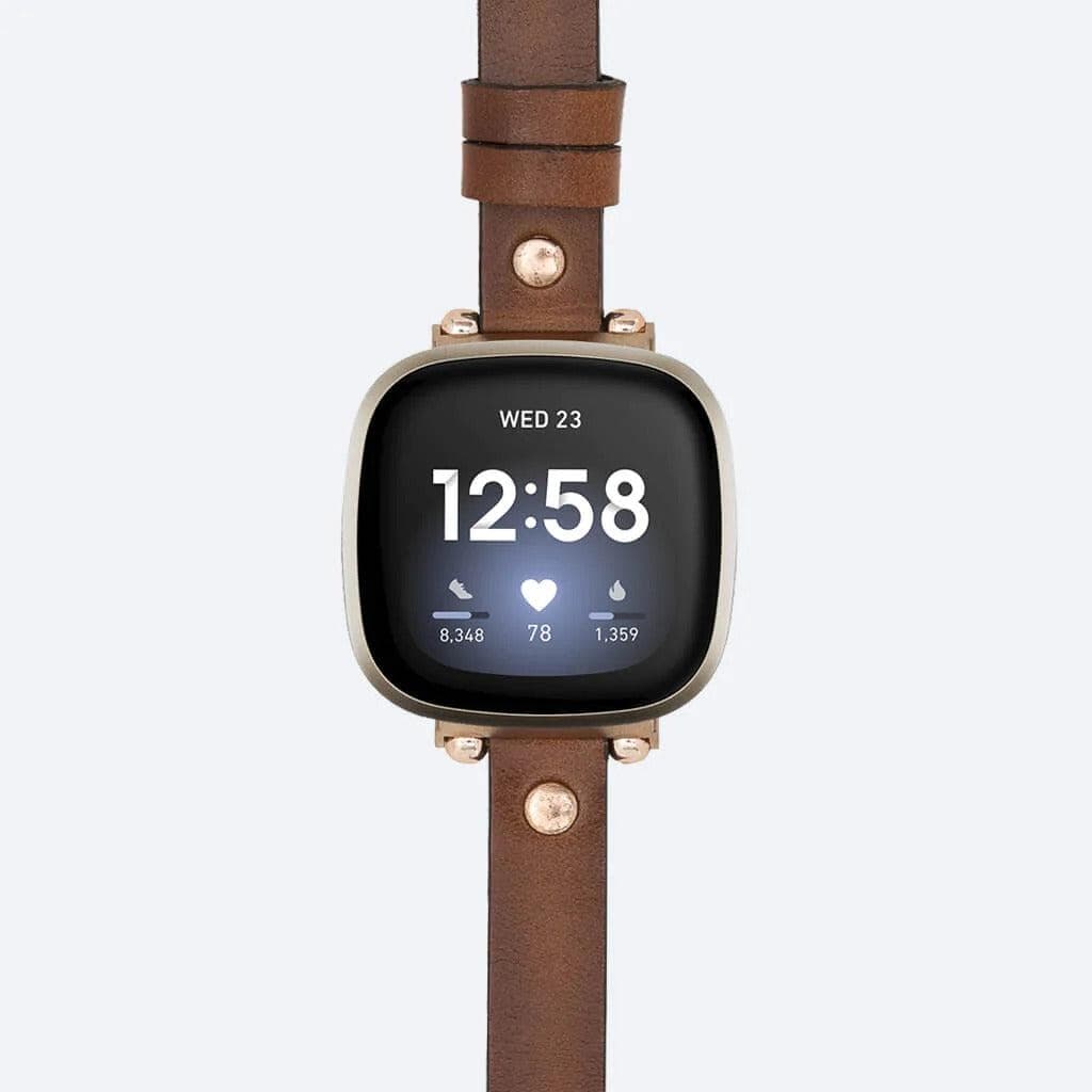 Slim FitBit Leather Strap Bouletta