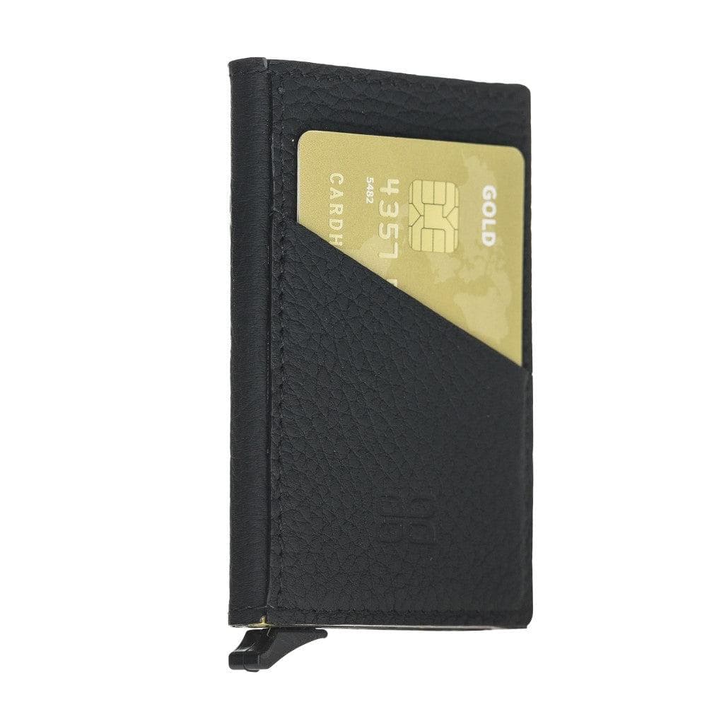 Torres Leather Mechanical Card Holder Bouletta LTD