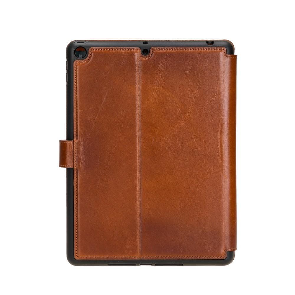 Eto iPad 10.2" 8th Generation Genuine Leather Wallet Case