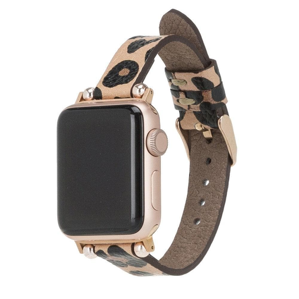 Wollaton Ferro Apple Watch Leather Strap leo ne Bouletta LTD