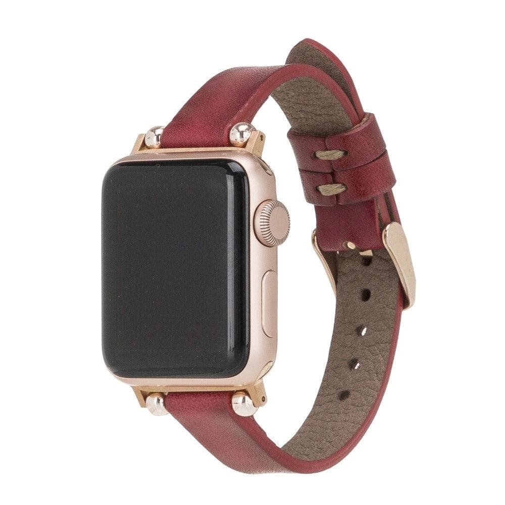 Wollaton Ferro Apple Watch Leather Strap v4ef Bouletta LTD