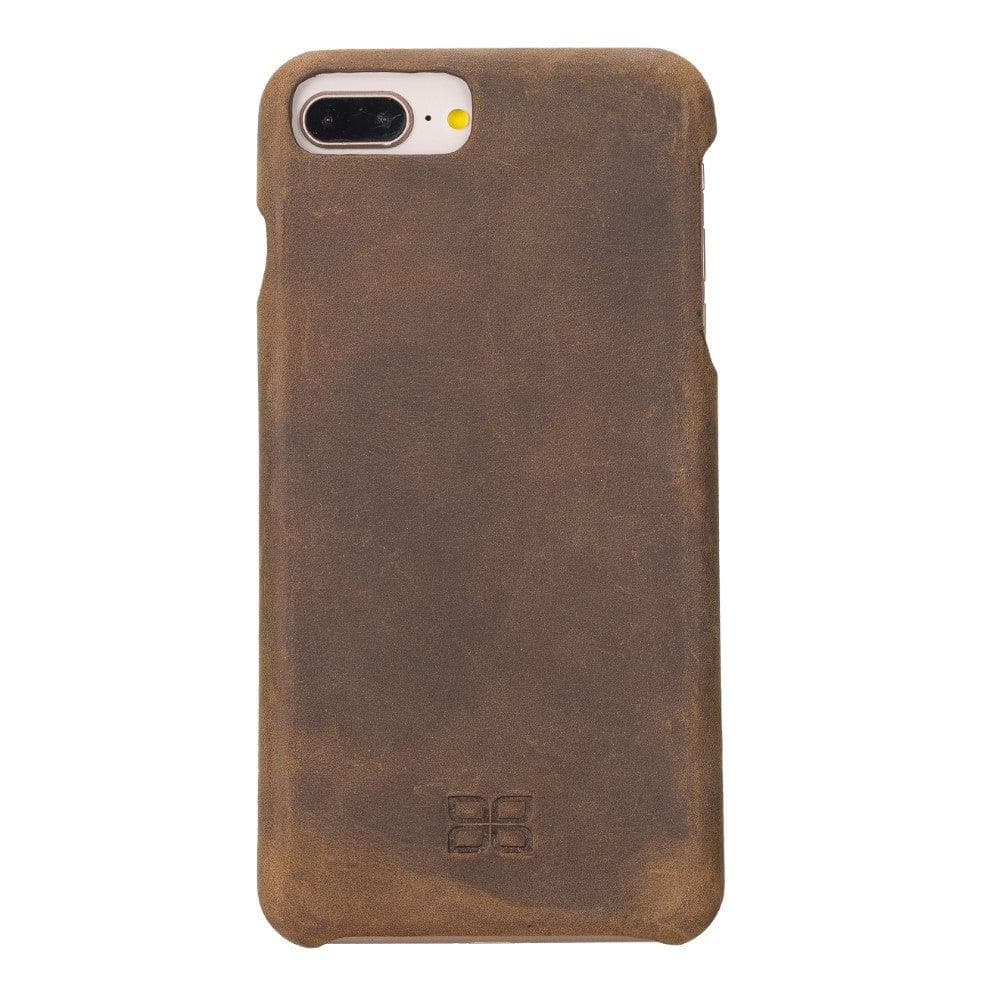 Apple iPhone 8 series Leather Full Cover Case iPhone 8 / Antic Brown Bouletta LTD