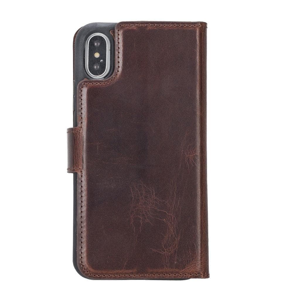 Apple iPhone X Series Detachable Leather Wallet Case - MW Bouletta LTD