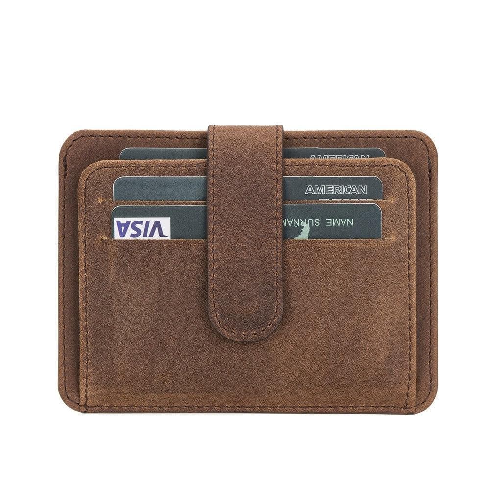 B2B- BLW19 Leather Card Holder Bouletta B2B