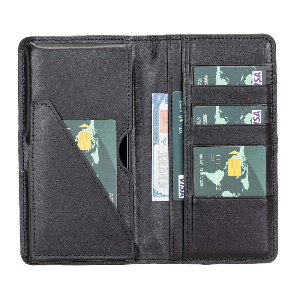 B2B - Calvina Universal Leather Wallet Case 6.2" Bouletta B2B
