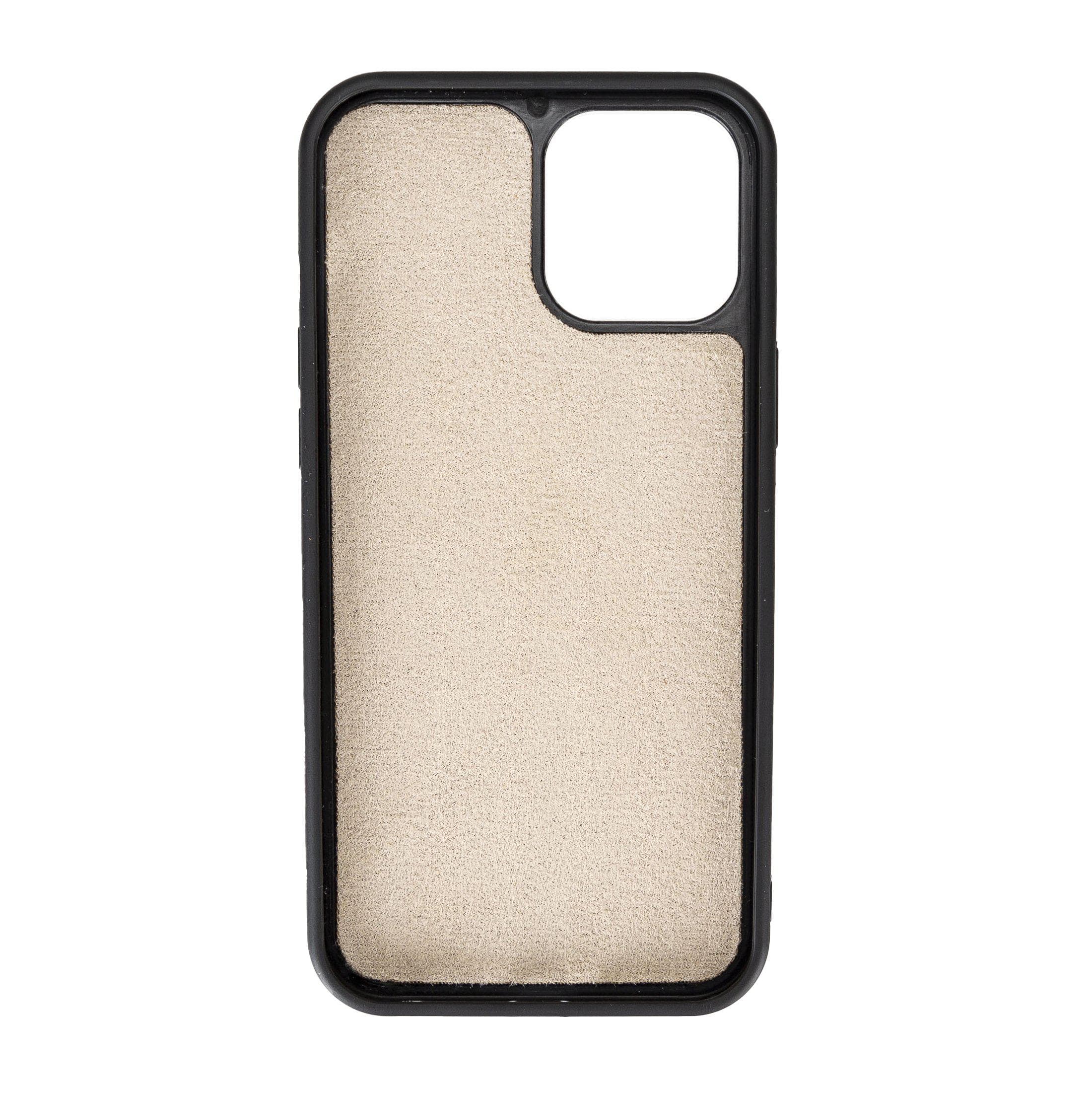 B2B - Flex Cover Back iPhone 12/Pro 6.1” Leather Case Bouletta B2B