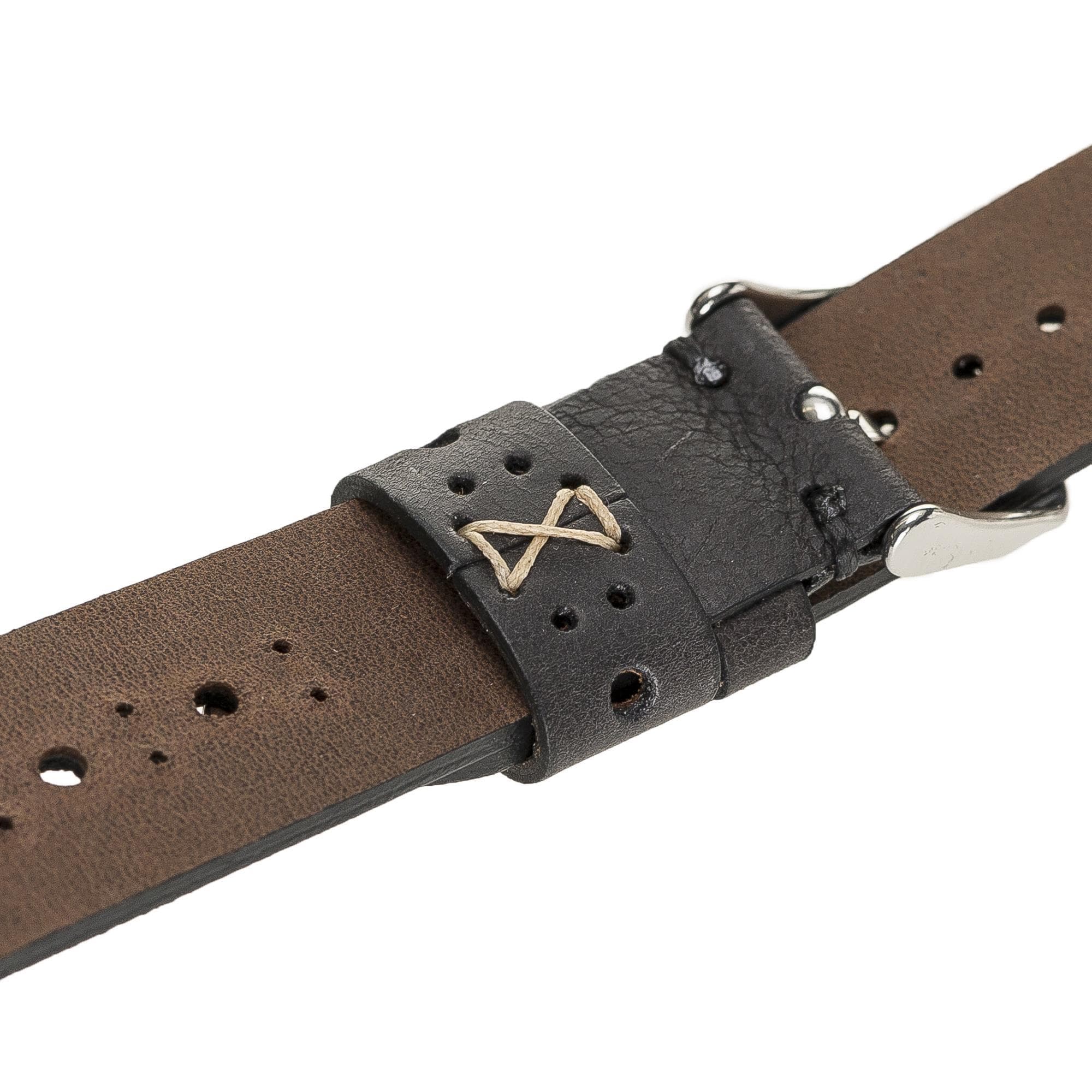 B2B - Leather Apple Watch Bands - BA8 Style Bouletta B2B