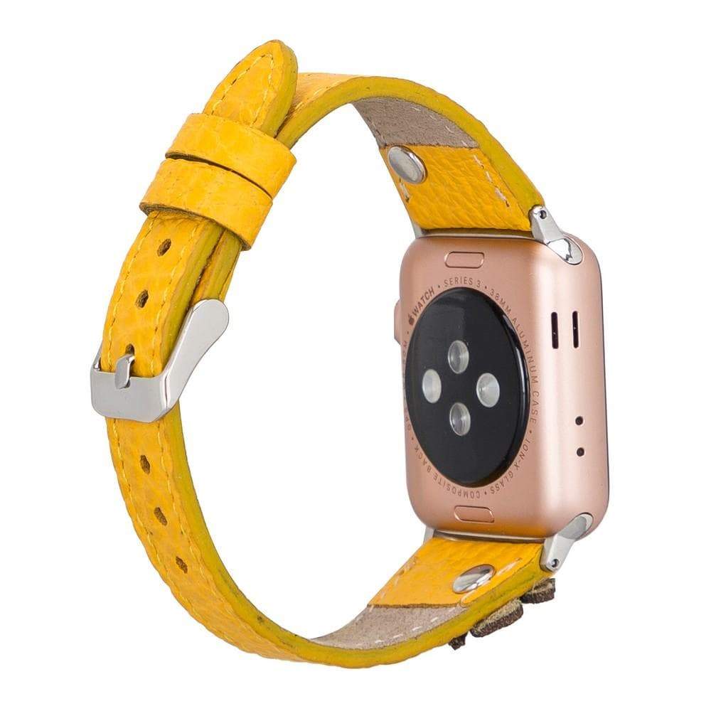 B2B - Leather Apple Watch Bands - Clasic Slim Flover Style FL12 Bouletta B2B
