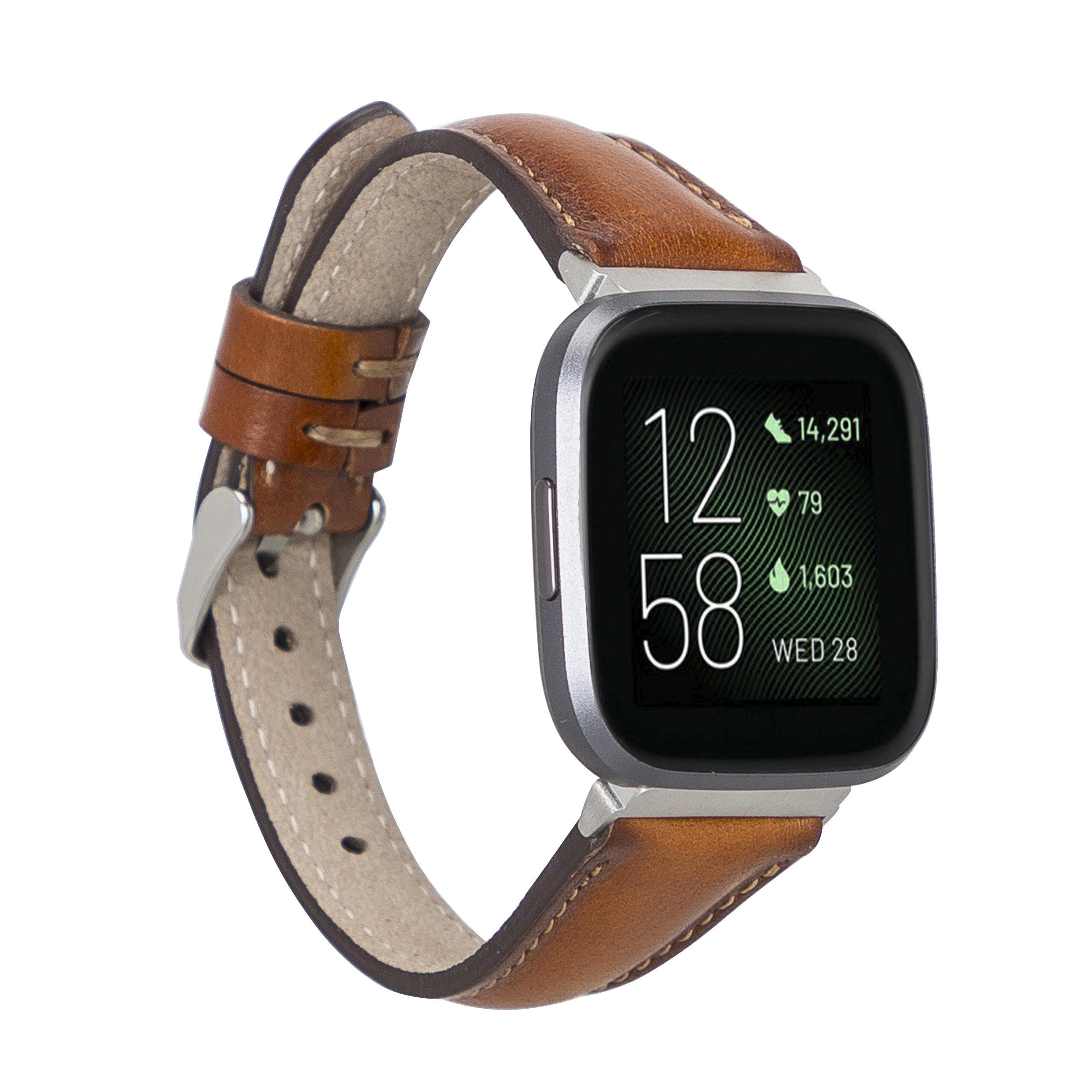 B2B - Leather Apple Watch Bands - Clasic Slim Style RST2EF Bouletta B2B