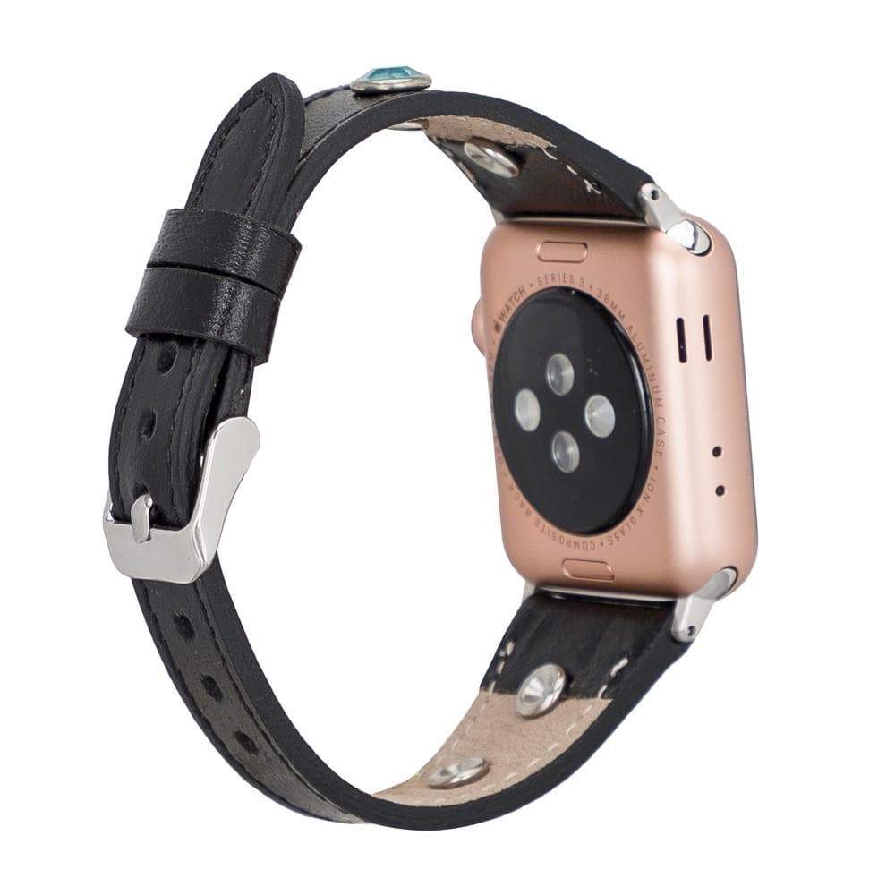 B2B - Leather Apple Watch Bands - Clasic Slim Style Bouletta B2B