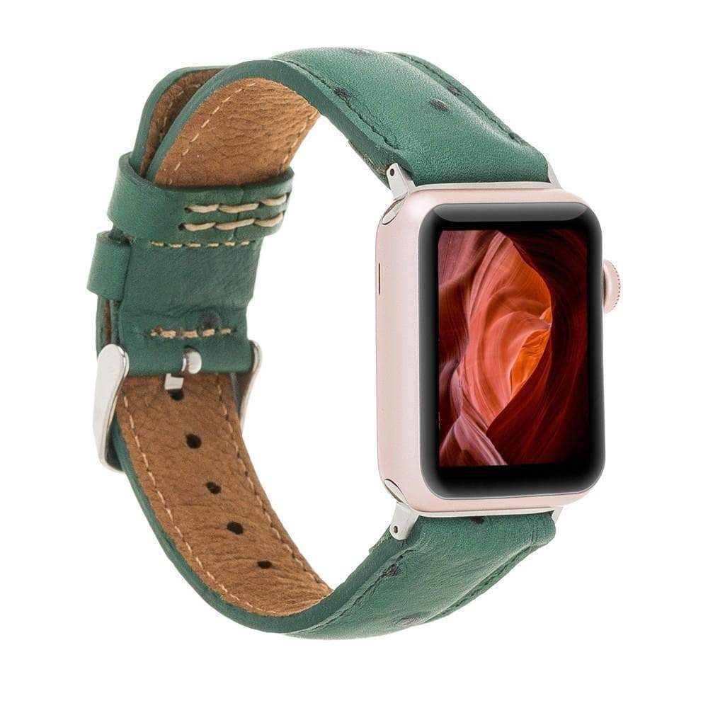 B2B - Leather Apple Watch Bands - Classic Style DE6 Bouletta B2B