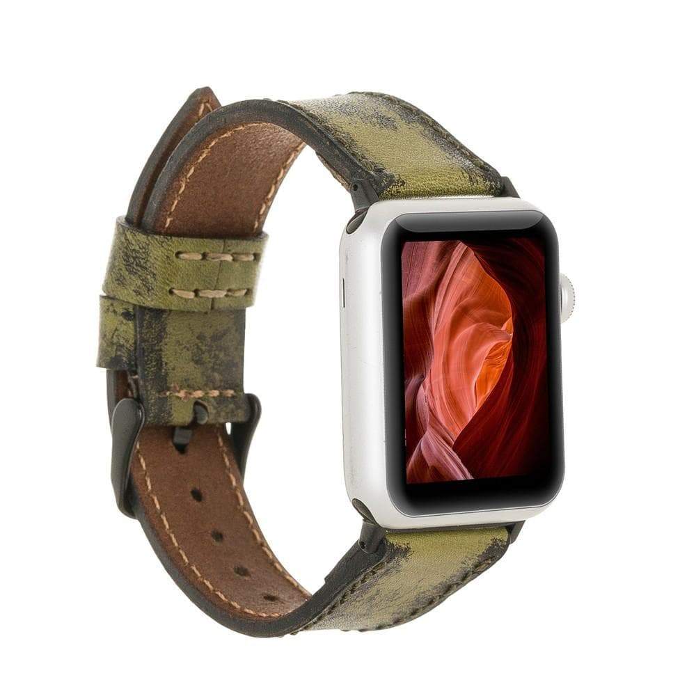 B2B - Leather Apple Watch Bands - Classic Style V25SEF Bouletta B2B