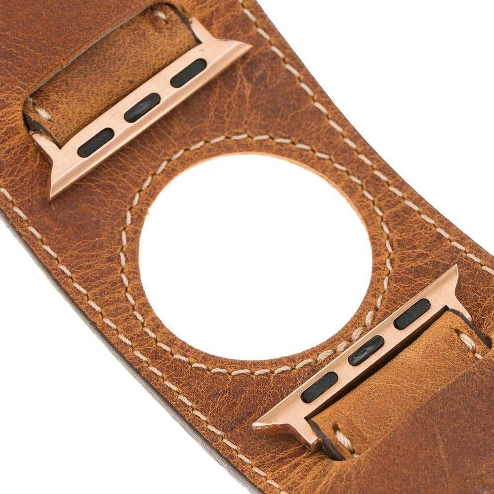 B2B - Leather Apple Watch Bands - Cuff Style Bouletta Shop