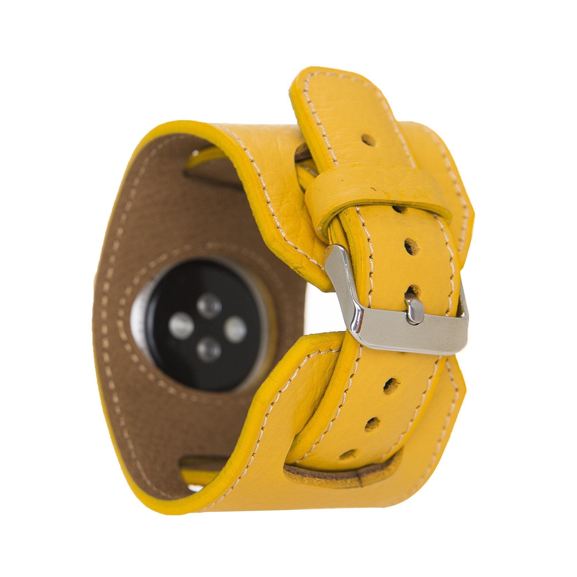 B2B - Leather Apple Watch Bands - Cuff Style Bouletta Shop