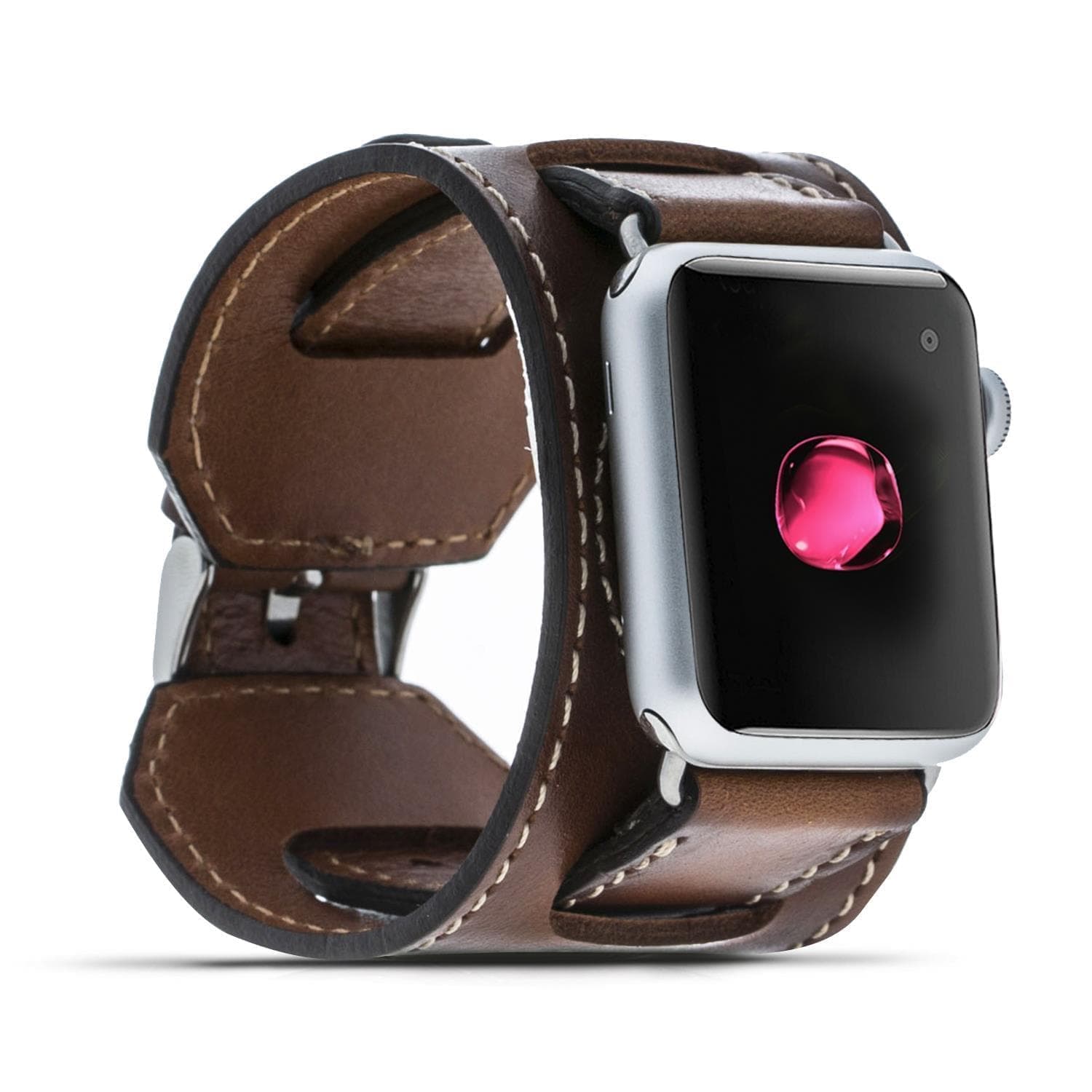 B2B - Leather Apple Watch Bands - Cuff Style Bouletta Shop