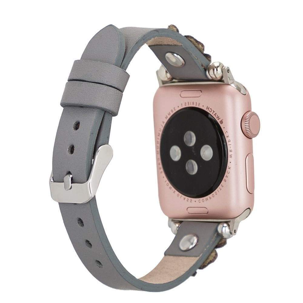 B2B - Leather Apple Watch Bands - Ferro Flover Style RST9 Bouletta B2B