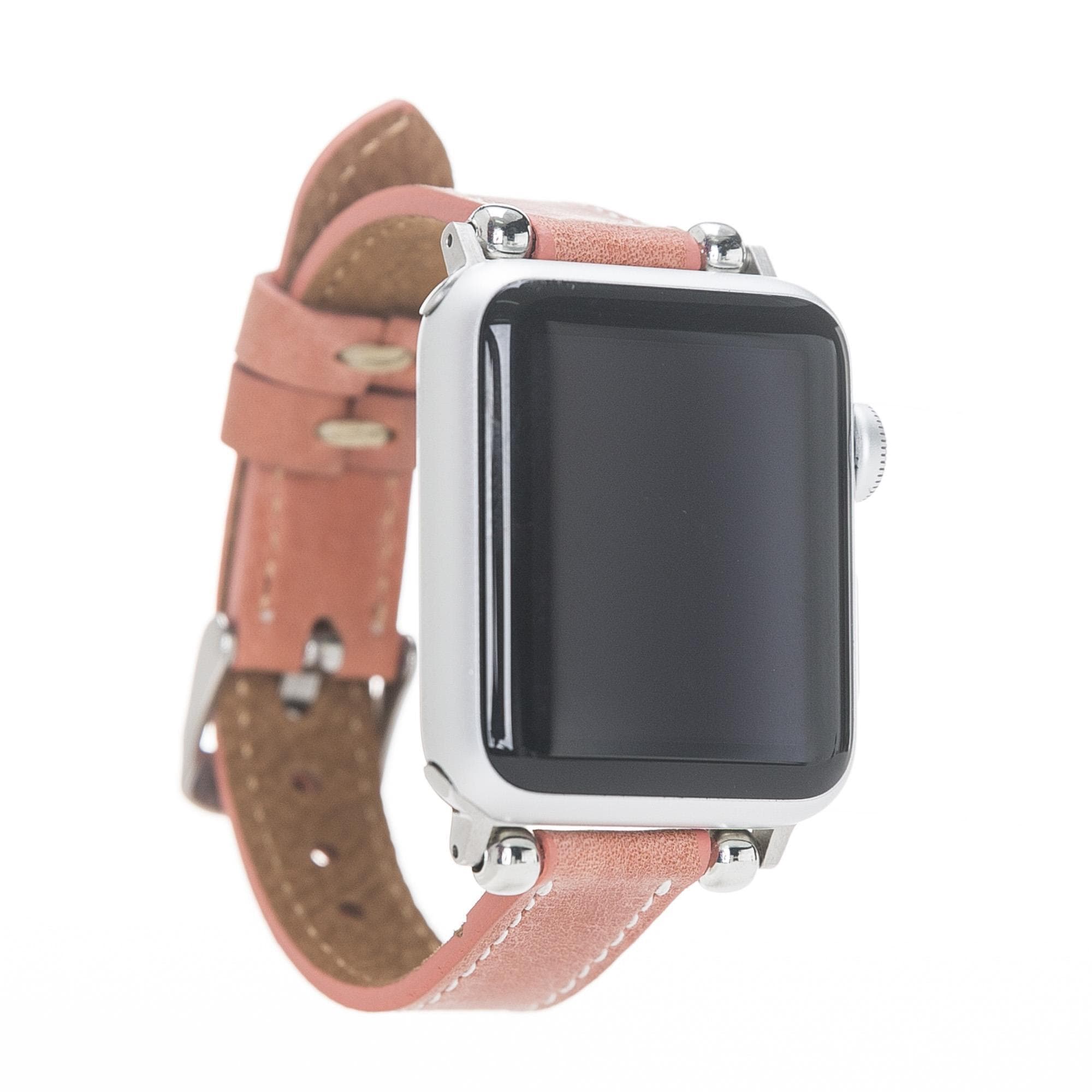B2B - Leather Apple Watch Bands - Ferro Seamy Style G17 Bouletta B2B