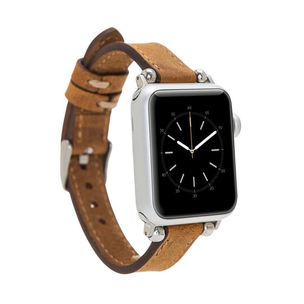 B2B - Leather Apple Watch Bands - Ferro Seamy Style G19 Bouletta B2B