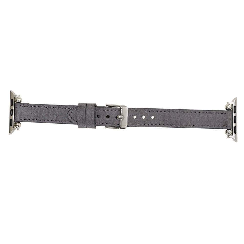 B2B - Leather Apple Watch Bands - Ferro Seamy Style Bouletta Shop
