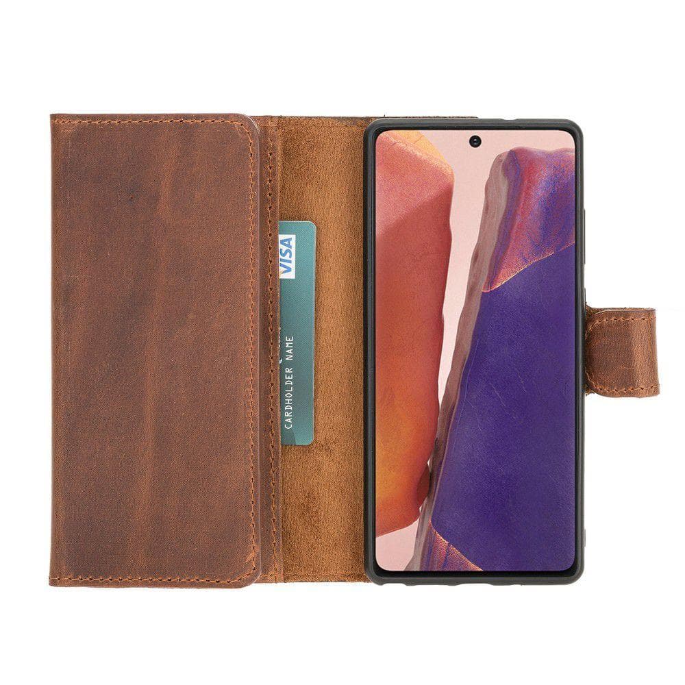 B2B - Samsung Galaxy Note 20 Leather SANTA Wallet Case Bouletta B2B