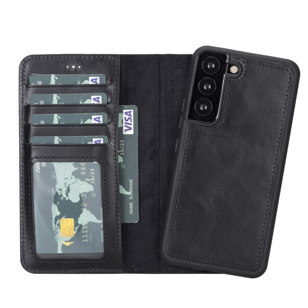B2B - Samsung Galaxy S22 Series Detachable Leather Case with Window ID / MWWN RST1 / Samsung Galaxy S22 6.1" Bouletta B2B