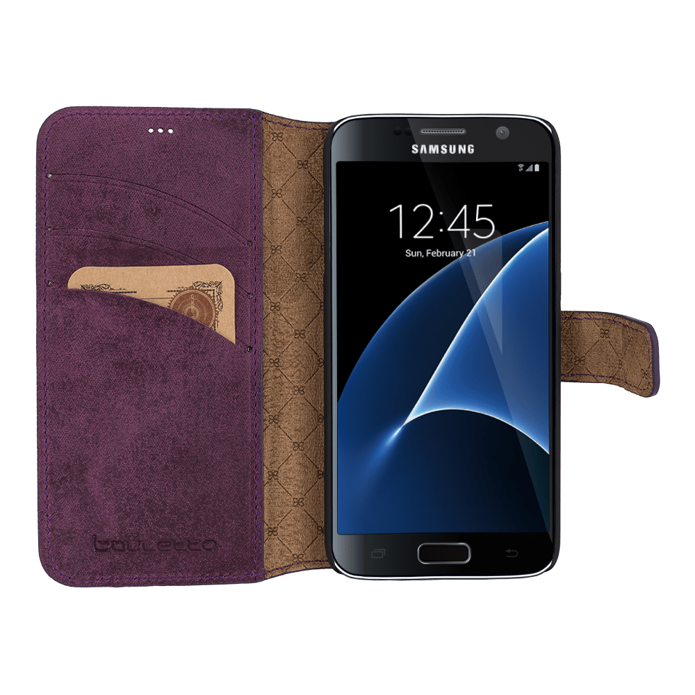 B2B - Samsung  Galaxy S7 Detachable Leather Case / WC - Wallet Case G7 Bouletta B2B