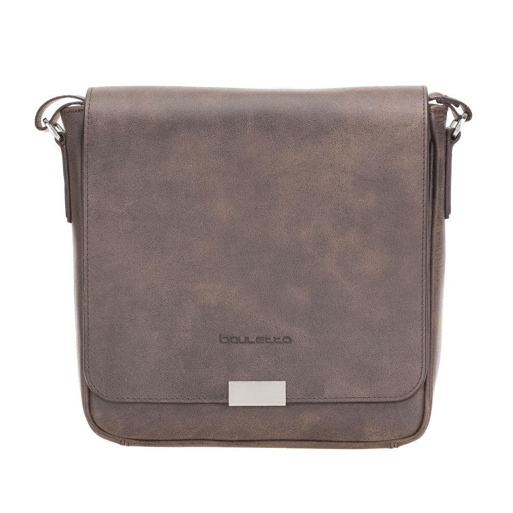 Calisto Handmade Genuine Leather Shoulder Strap Messenger Bags Tiguan Brown Bouletta Shop