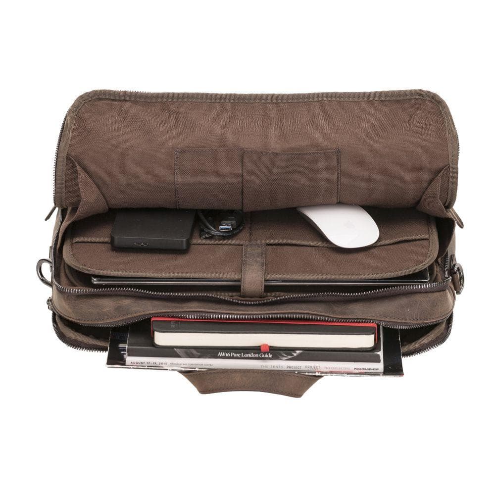 Briefcases Thasos Leather Laptop Bag Bouletta Shop